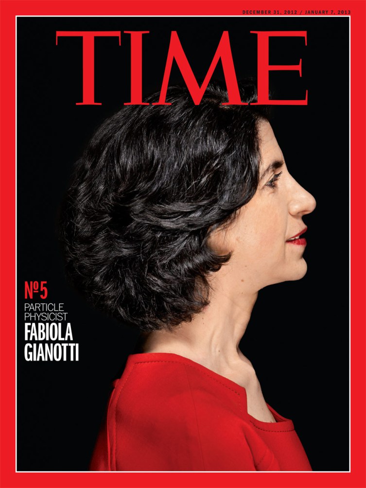 Fabiola Gianotti, fisica italiana sulla copertina del Time 