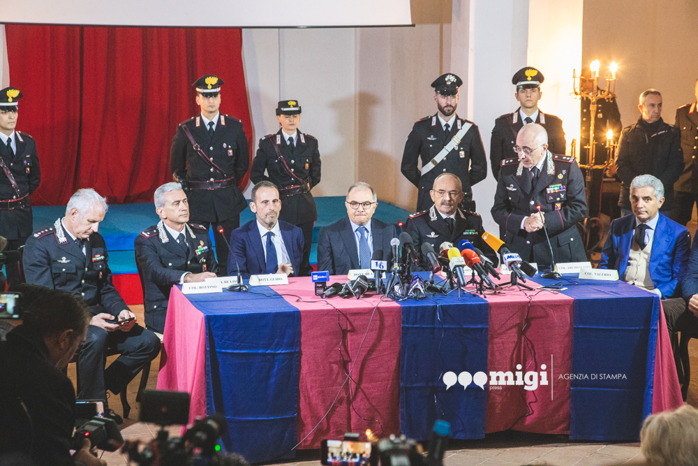 Conferenza stampa, arresto Messina Denaro
