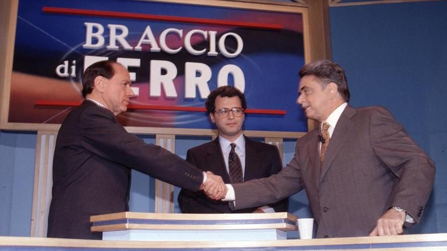 Berlusconi in televisione